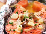 Creme de salmão grelhado