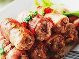 Fried salsicha de bacon