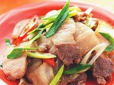 Garlic fried pork