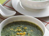 Green corn soup