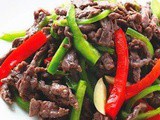 Green pepper beef