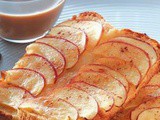 Grilled apple toast
