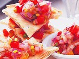 Mexican tomato scones