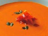 Pimentão vermelho sopa