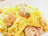 Shrimp and scrambled eggs