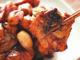 Tempeh chicken dry onion