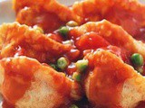 Tomato risotto dumplings