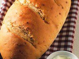 Walnut pão rica em fibras