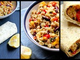 Healthy Quinoa Burritos – Prefect ‘On The Go’ Lunch