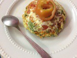 Diabetes Friendly Breakfast Recipe–Vegetable Muffin In Microwave