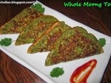 Green Gram Toast /Whole Moong Toast /Healthy Mung Toast