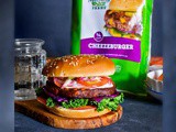 Best Fall Veggie Burger with Pickled Apple – Onion Coleslaw