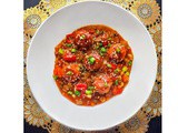 Easy Gobi Manchurian (Vegan Cauliflower Meatballs in Spicy Sauce)