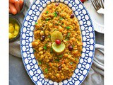 Spicy Indian Chickpea and Quinoa Pulao