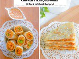 Thai Red Curry Wraps and Chicken Tikka Quesadilla (2 Back to School Recipes)