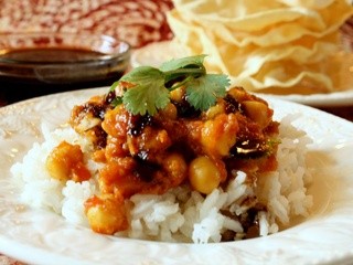 Chana Masala for the Birthday Girl