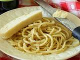 Something From Nothing #32: Cacio e Pepe (Pasta with cheese and cracked pepper)