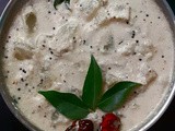 Ash Gourd Gravy with Coconut Paste and Curd