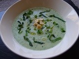 Chilled Honeydew, Cucumber and Mint Soup