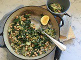 Lazy Broccoli with Chickpeas and Garlic