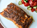 Baked salmon recipe, Indian-style baked salmon