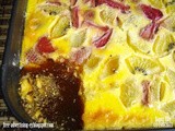 Caramel Pudding Sprinkle Fruits / Puding Caramel Taburan Buah