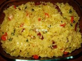 Cheesy Sausage Fried Rice / Nasi Goreng Sosis Keju