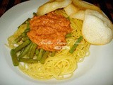 Simple Noodles Peanut Sauce / Mie Pecel Sederhana