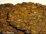 Ragi Roti with Radish Greens