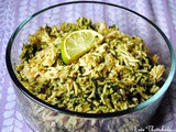 Spinach Rice | Palak Pulao