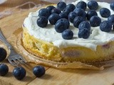 Blauwe bessen cheesecake recept