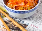 Kimchi gefermenteerde groenten recept