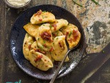 Pierogi met aardappel en spek recept
