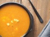 Recept rode linzensoep met gember