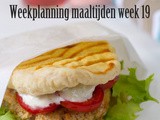 Weekplanning maaltijden week 19