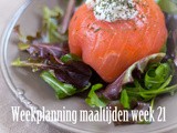 Weekplanning maaltijden week 21