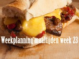 Weekplanning maaltijden week 23