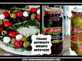 Italian Antipasto Wreath Appetizer