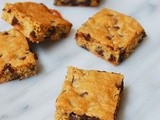 Chocolate chip cookie bars