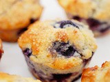 Smitten Kitchen's perfect one bowl blueberry muffins