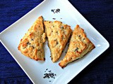 Sweet lavender scones