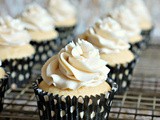 White Russian cupcakes