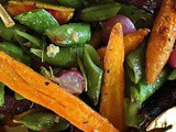 Summer Farmers Market Vegetable Roast – “Blistered” Vegetables