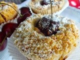 Cherry Ricotta Almond Cakes