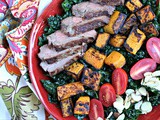 Autumn Steak Salad with Kale