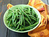 Chilled Green Bean Salad with Dill {Vegan}