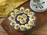 Deviled Eggs with Truffle Salt