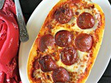 Pepperoni Pizza Spaghetti Squash Boats – EverydayMaven
