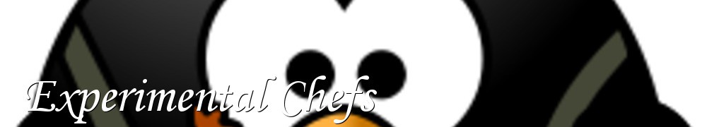 Very Good Recipes - Experimental Chefs