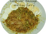 Leftover Sausage and Egg Curry